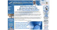 Desktop Screenshot of dvdverification.com